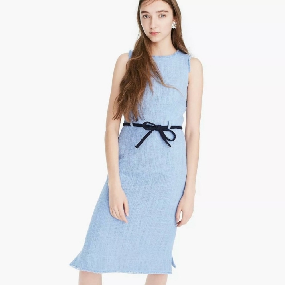 Black Label Jcrew Tweed Sheath-Feminine Silhouette